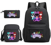 Poppy 3 Smiling Critters School Bag Catnap Backpack Pencil Case Shoulder Bag Three-piece Set