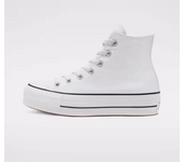 Buroalma Zapatillas  Plataforma Chuck Taylor  All Star Plataforma bota Blanca | Clásicas y elegantes | Estilo Retro Urbano