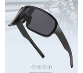 Bicycle riding glasses white frame transparent large frame outdoor sunglasses windproof sand ultraviolet sunglasses