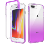 Para Apple iPhone 6plus 7plus 8plus 8 plus a1864 gradientes de alta transparencia antiincrustantes y suaves carcasas protectoras