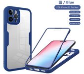 For IPhone 15 14 plus 13 12 11 pro Max x XS xR 7 8plus 360 grados carcasa del teléfono móvil antishock cámara pantalla