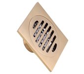 Durable Brass Floor Drains Anti-odor Removable Bathroom Drainage Tiled Insert Rust-proof Square Shower Drain Kitchen