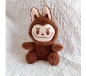 Bubble materab Heart Macaron peluche Doll SIT without feet Rabb