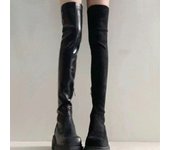 Botas Delgadas De Mujer Sobre La Rodilla Botas, Nuevas Botas De Otoño E Invierno, Botas Altas Con Aumento De Suelas Gruesas