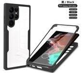 360 Full Protection Case For Samsung S23 S22 S21 Ultra Plus FE A53 A52 S A13 A73 A54 A14 A34 A33 A51 A32 Double Sided TPU Cover