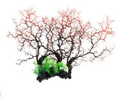 Creative Decorative Willow Iron Tree Landscape TPC Colorful Aquarium Simulation Tree Lifelike Underwater Ornament Fish Tank