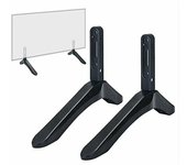 Base de soporte de TV Universal para Samsung Vizio, Sony Lcd, no para Lg TV, soporte de Tv de Mesa Negro, 32-65 pulgadas, 2 UDS.