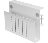 Almacenamiento lateral ajustable para almacenamiento Espacio, refrigeración de Carga, abrazadera de Accon en el estante de escritorio