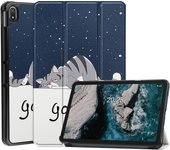 For Nokia T20 T 20 T10 T 10 Case 2022 PU Leather Tri-Folding Stand Magnetic Flip Cover for Funda Nokia T20 T10 2021 Tablet Kids