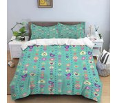 Cartoon Love HD Print Bedding Sett，children King Size Bedding Set，boy、girl's Bed Double Bed Duvet Covers Pillowcase Bedding Set