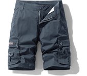 New Men Casual Shorts Outdoor Loose Fashion Multiple Pockets Cargo Shorts Summer Simplicity Solid Comfort Sports Shorts Men