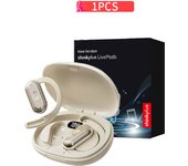 Lenovo Thinkplus Bluetooth 5.4 Headphones Ear Hook Headsets Wireless Earphones HiFi Stereo Waterproof LED Display Long Standby Touch Earbuds