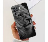 For Oppo A94 4G 5G Phone Case Soft TPU Transparent Slim Back Cover For Oppo A94 5G CPH2211 OppoA94 CPH2203 Silicone Flower Coque