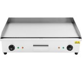 4400W 29in Commercial Electric BBQ Countertop Griddle Flat Top Grill Hot Plate with Non-slip Rubber Feet, Strong Power, Multiple Vents, Oil Collecting Box