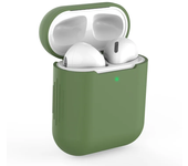 Silicone Cases For Airpods 1/2 Luxury Wireless Earphone Protective Cover Anti-drop Housing For With Hook Headphone Accessories
