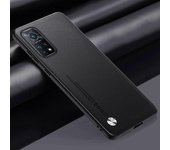Caja de cuero de lujo de la PU para Xiaomi mi 10T pro mi10t contraportada caja del teléfono de protección de silicona mate para