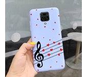 For Xiaomi Redmi Note 9 Pro 5G Case Love Heart Soft Tpu Phone Bumpers Shell Funda on For Redmi Note 9 Pro Note9s 9Pro Back Cover