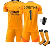 Real Madrid 2024/25 Official Replica Away Jersey Set -  For Adult/kids - With Shirts + shorts + socks + pad