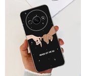 For Funda Xiaomi Redmi A3 Case 2024 Fashion Flower Transparent Silicone Soft TPU Phone Case For Xiomi Redmi A3 RedmiA3 4G Covers