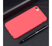 For iPhone 7 6 6s 8 Plus X XR XS Max Simple Solid Ultrathin Soft TPU Case Candy Color Back Cover