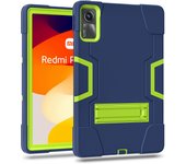 Funda Armor para Xiaomi Redmi Pad SE 2023, carcasa de 11 pulgadas a prueba de golpes, segura para niños, soporte híbrido de sili