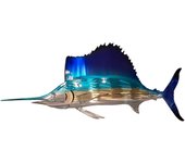 Metal Jellyfish Wall Sculptures Home Hanging Wall Art Decor for Indoor & Outdoor Decor