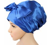 Hair Loss Chemo Cap Ethnic Satin Turban Silk Night Sleep Cap Soft Satin Bonnet Hair Bonnet Shower Cap