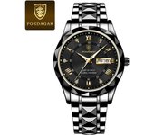 Premium luxury  Top Brand Man Wristwatch Waterproof Luminous Date Week Men Watches Stainless Steel Quartz Men's Watch Male reloj
