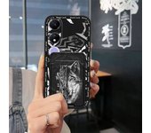 Anti-dust Card slot Phone Case For Honor Play40 5G/Play 40S 5G Shockproof protective Back Cover Graffiti Dirt-resistant