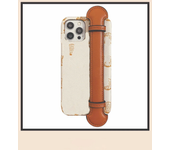 Suitable for iPhone 16 Wrist Strap Leather Phone Case11 12 13 14 15 16 pro max Strap Xsmax Xr Anti Drop Protective Leather Cover