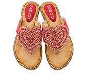 Sandalias de Mujer Primavera 2025 Zapatos de Verano con Cristales y Perlas