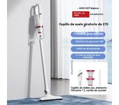 Aspiradora doméstica con cable de succión y remolque integrada de gran potencia de succión ligera máquina de trapeador al vacío de mano