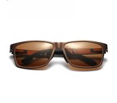 Gafas de sol de moda para hombres, gafas de sol polarizadas coloridas, gafas de conducción para conductores, gafas de sol