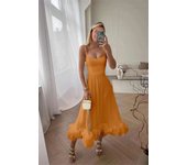 EINYOO Women's Fashion Strap Large Hem Stereoscc A-e Skirt Evening Bodycon Prom Mini Dresses Wedding Cloth Zevity Traf Y2K