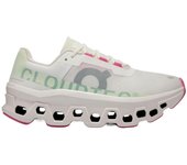Zapatillas Blancas Running Cloudmonster Blanco/Lima Mujer Ligera Y Duradera