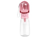 Portable Pet Water Cup Bottle With Food Dispenser 2-in-1 Dog Feeder Bowl Removable Leak Proof Pet Food Storage Container Outdoor