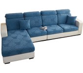 Cubierta de sofá grueso, cubierta protectora de cojín de sofá de peluche, cubierta de cojín de respaldo, cubierta de almohada