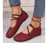women summer flats slip on shoes outdoor comfort shoe