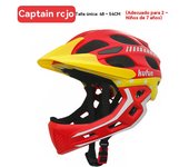 Casco integral bicicleta mtb niños ciclismo patineta Equipo Protector