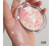 1PC Brightening  Diamond Pearlescent Highlight  Fine Shimmer  Long-lasting  Sparkling Eye Shadow  Valentine's Day Gift