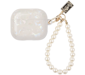 Girl Pearl Shell Keychain Case for AirPods Pro 2 3 2023 1 Case for AirPods Pro2 Pro 2nd Generation Airpod Pro Case Silicone Capa