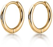 La Monada 925 Sterling Silver Hoop Earrings For Women Classic Female Silver Earrings 925 Jewelry Girls Plain Student Girl Gold