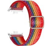 Elastic Nylon Strap Redmi 4 Replacement Women Men Sport Solo Braided Watch Loop For Xiaomi Mi Band 8 Pro Bracelet