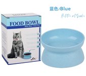 Pet Dog Food Bowl Cat Water Feeding Tall Bowls Plastic Wheat Stalk Feeder Bowls Products for Small Medium Dogs Puppy Accessories