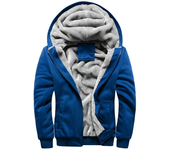Sudadera con capucha y cremallera para hombre, abrigo grueso y cálido de lana, ropa deportiva de calle, 4XL, 5XL, invierno, novedad de 2025