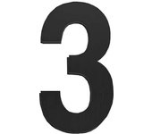 5/7.5/9 cm Stainless Steel House Black Seldhesive Numbers Address Sign #0-9 Letters Mailbox Number Digital Metal Tag