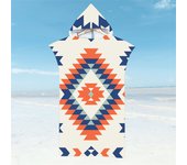 Cambio de Bata de baño Changing Towel, Toalla de Poncho de Surf con Capucha Toalla de baño con Capucha para Adultos Toallas Deportivas con Capucha estampadaTalla única-  75cm x 110cm