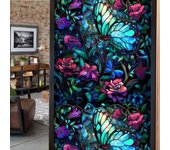 privacy stickers artscape Magnolia Window Film vinyl for windows stained glass window film Home and Bathroom