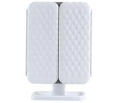 3X/2X/1X Magnifications Cosmetic Mirror Touch Sensor Switch 180° Adjustable Rotation Smart Mirror Folding 3 Panels