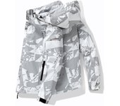 2024 Outdoors Hike Mountaineering Suit Tops Winter Windproof Removable Hat Coats New Camouflage Charge Clothes Jackets Man e88